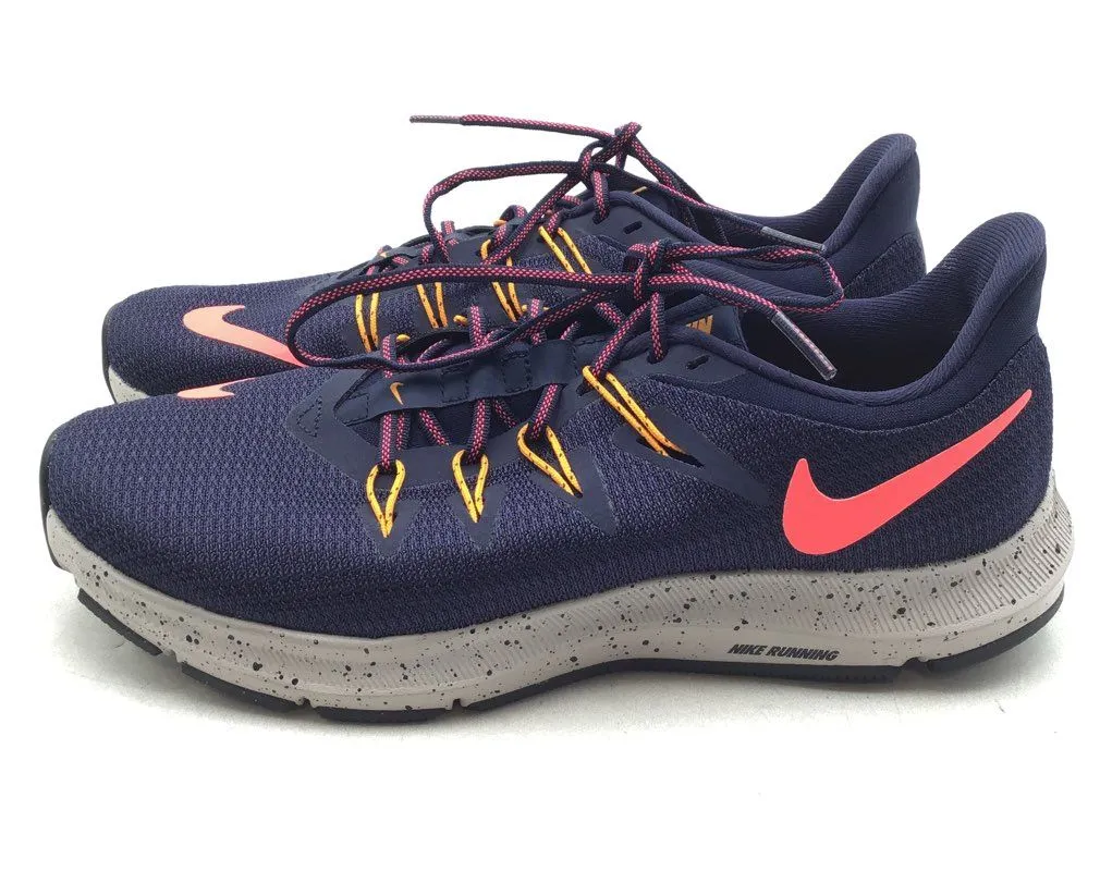 Nike Women's Quest SE AV8170-400 Blue Low-Top Running Shoes - Size 6