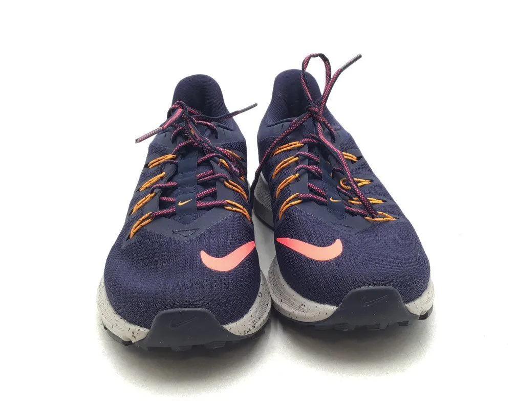 Nike Women's Quest SE AV8170-400 Blue Low-Top Running Shoes - Size 6