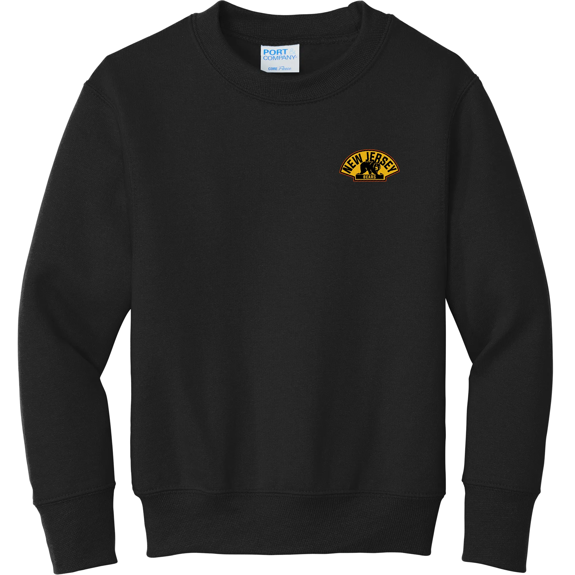 NJ Bears Youth Core Fleece Crewneck Sweatshirt
