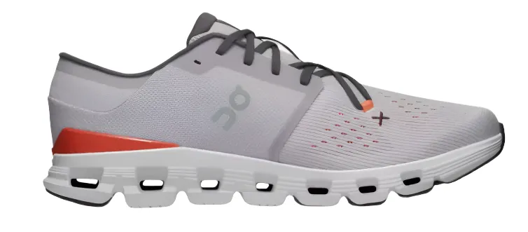 On Running Cloud X 4 Silver Flame