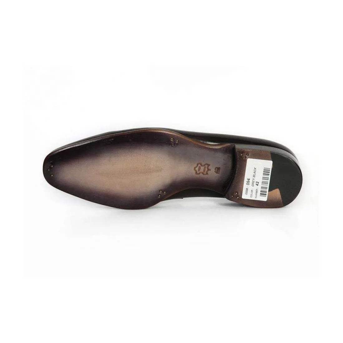 Paul Parkman Handmade Designer Shoes Men's Handmade Designer Shoes Gray Loafers (PM5248)