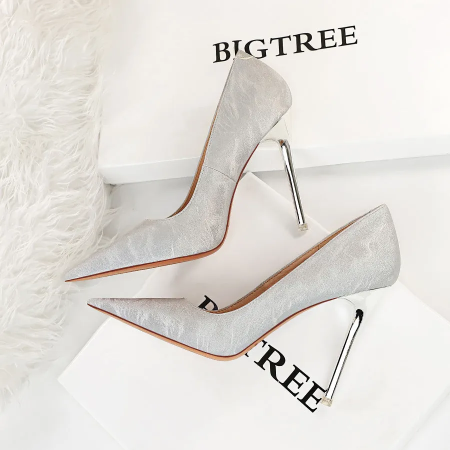 Retro Pointed Toe High Heel Sexy Nightclub Women's Shoes