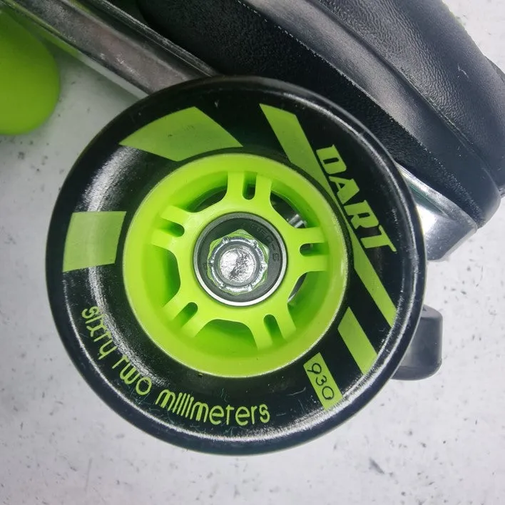 Riedell Dart Ombre Neon Roller Skates