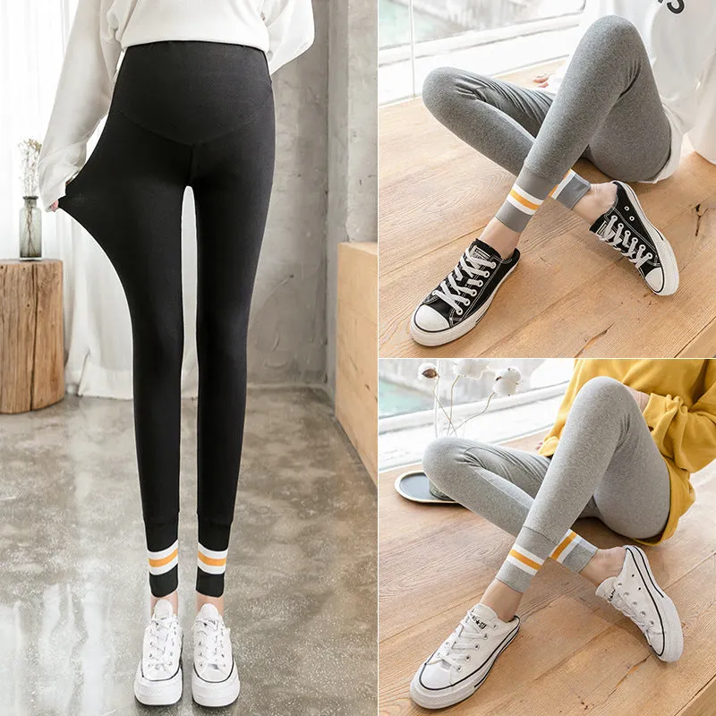 Spring and Autumn wear maternity leggings