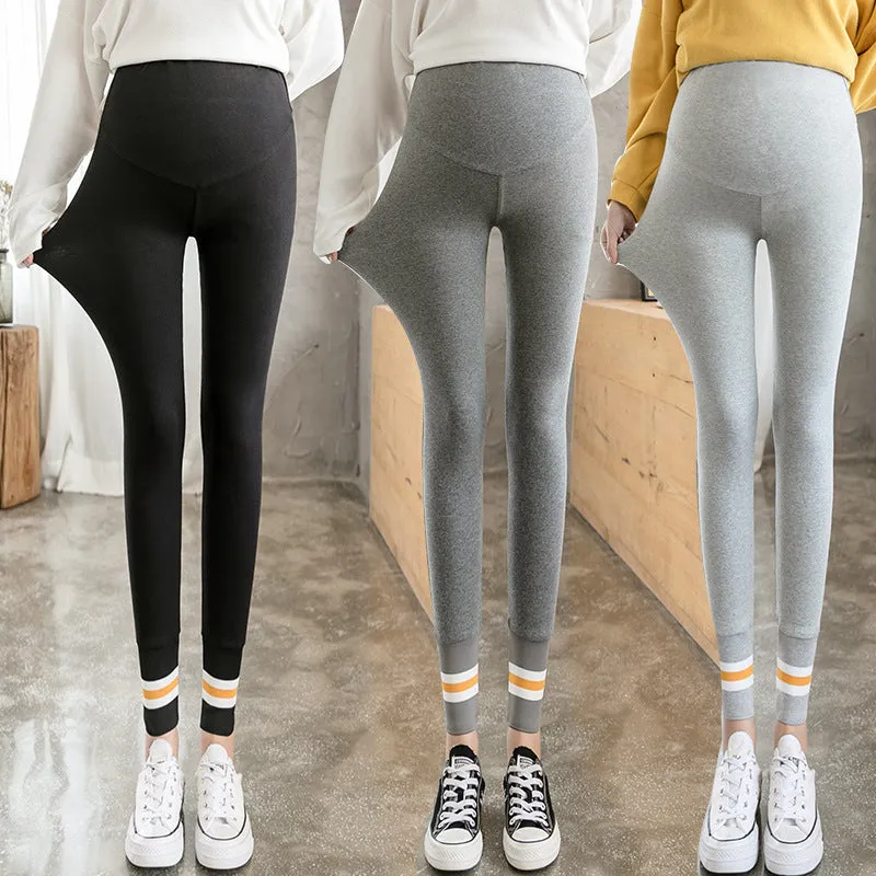 Spring and Autumn wear maternity leggings
