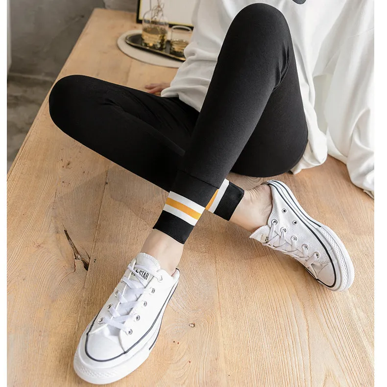 Spring and Autumn wear maternity leggings