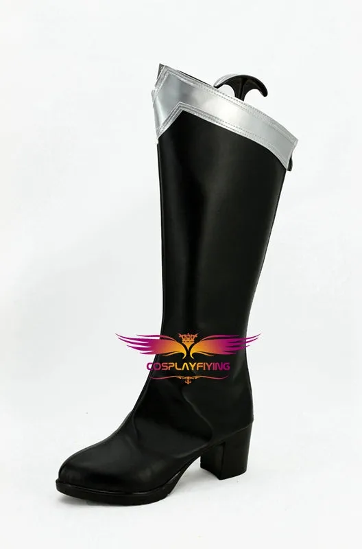 Supergirl Kara Zor-El Cosplay Shoes Boots Custom Made for Adult Men and Women
