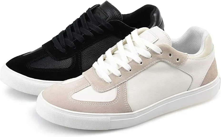 Thomas & Vine Gambit Casual Leather Sneaker  Color Black Size 9.5M
