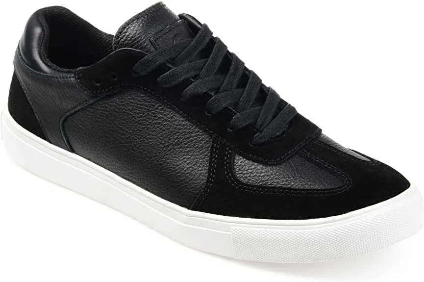Thomas & Vine Gambit Casual Leather Sneaker  Color Black Size 9.5M