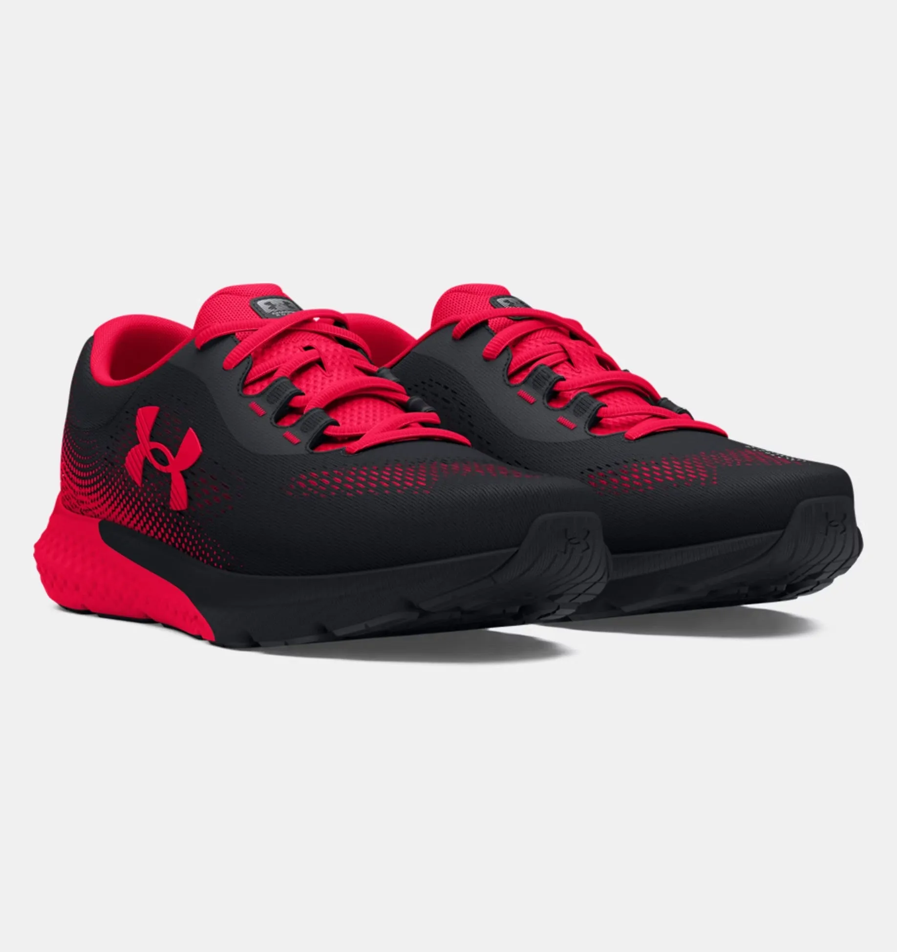 Under Armour Men's UA Rogue 4 Running Shoes - Black/Red