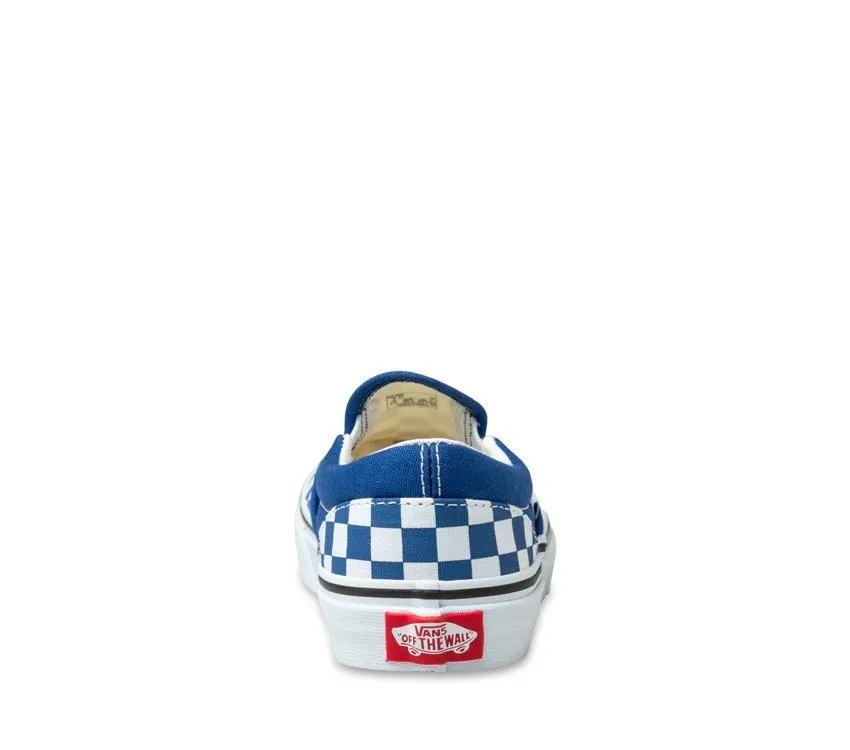 Vans Checkerboard Slip On - Limoges/White