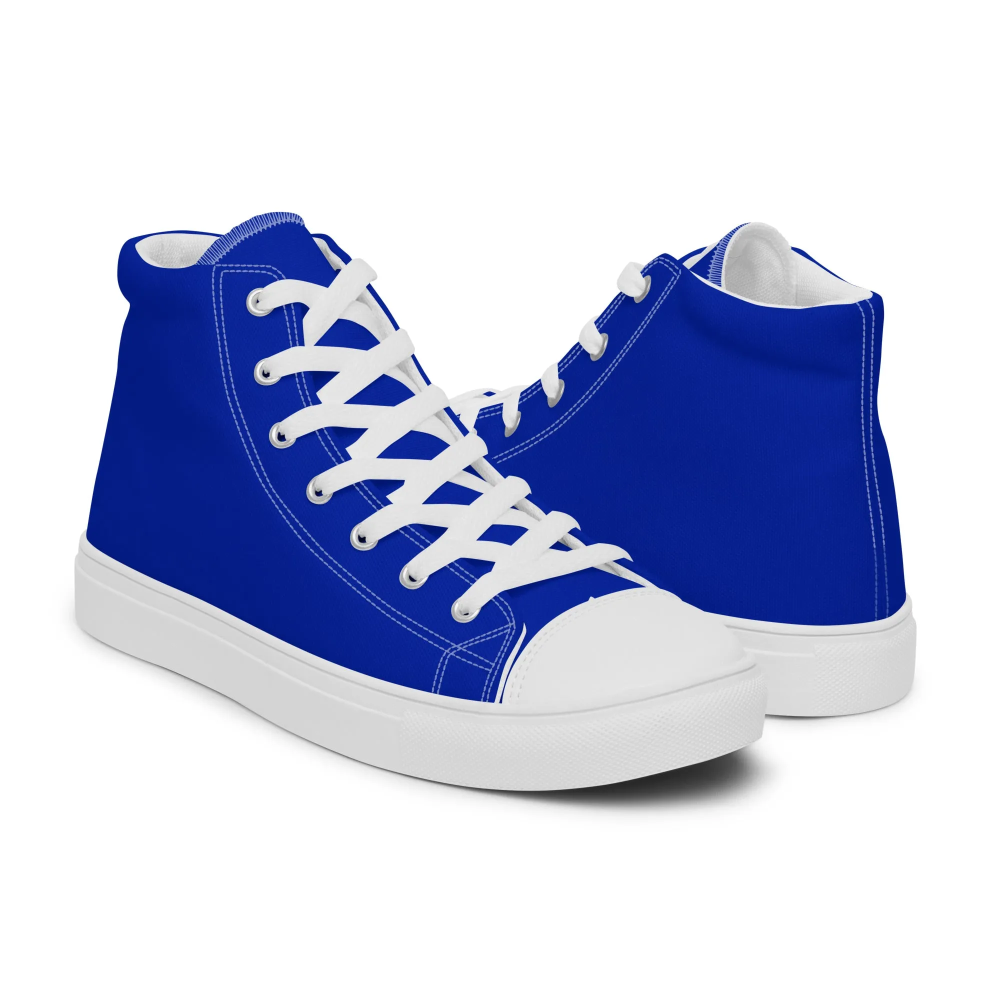 Women’s Royal Blue High Top Shoes