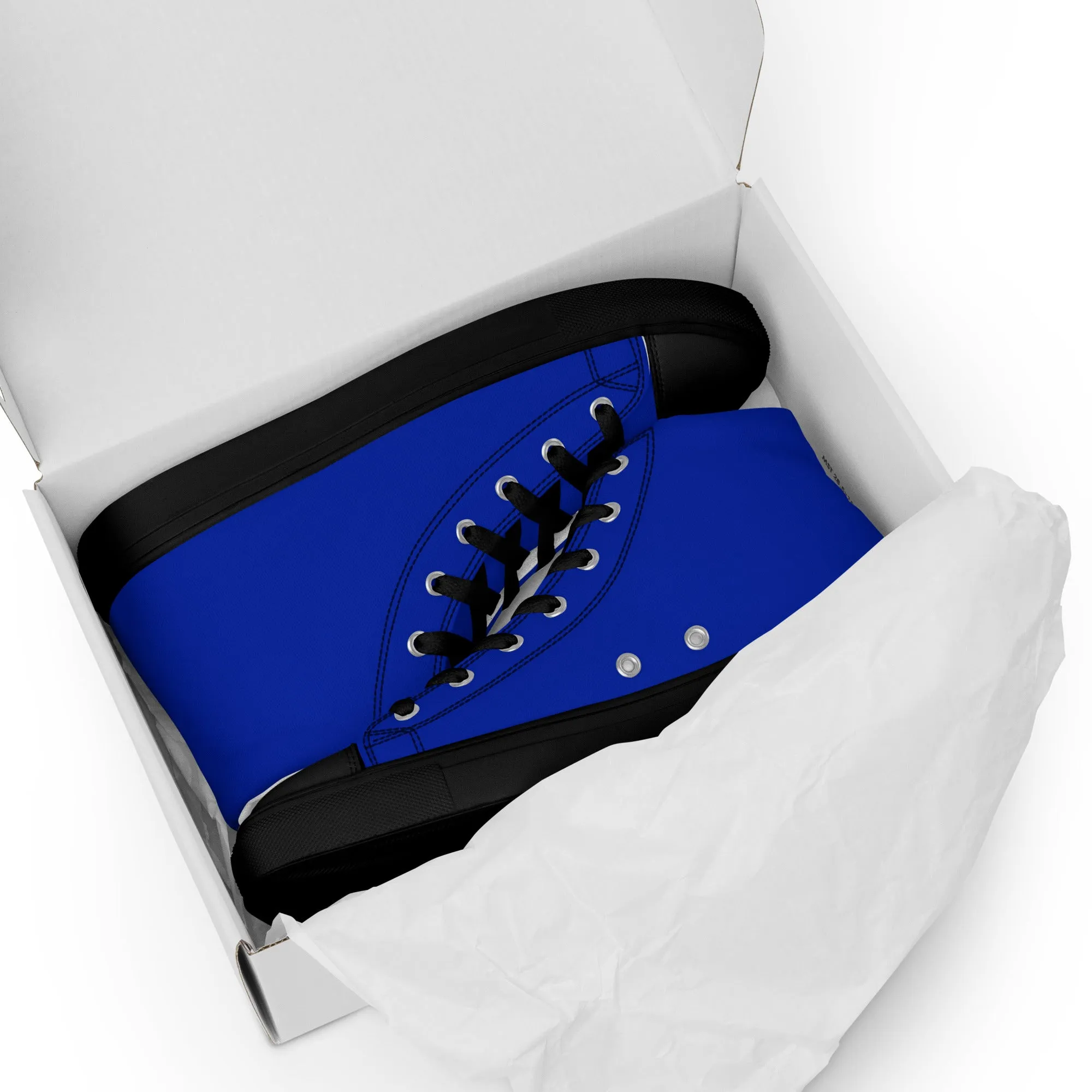 Women’s Royal Blue High Top Shoes