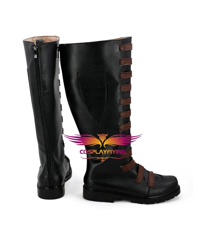 X-Men Deadpool 2 Domino Neena Thurman Cosplay Shoes Boots Custom Made for Adult Men and Women