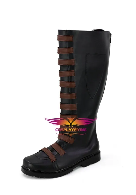 X-Men Deadpool 2 Domino Neena Thurman Cosplay Shoes Boots Custom Made for Adult Men and Women